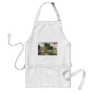 Delantal Jardín de Les Mathurins en Pontoise de Pissarro