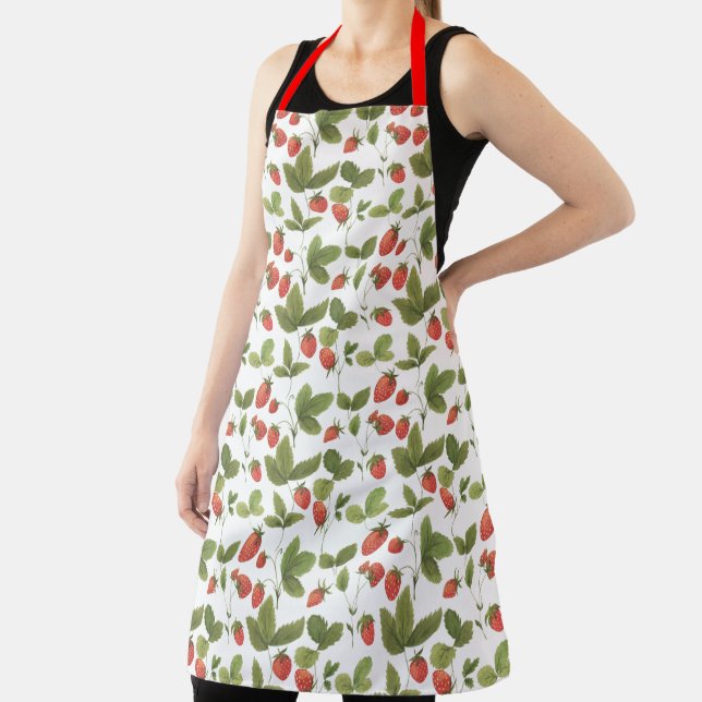 Delantal Jardín de verano | Fresa Apron (in situ)