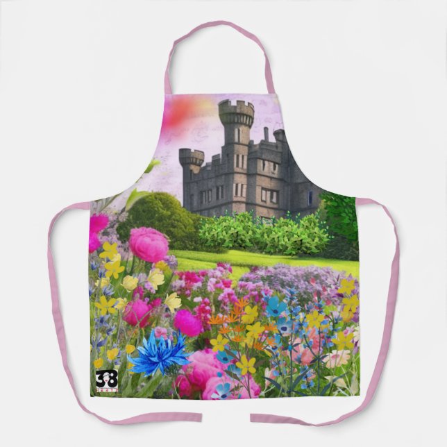 Delantal Jardín del castillo (Anverso)