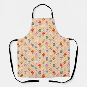 Delantal Jardín Harlequin de flores silvestres