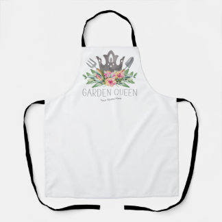 Delantal Jardín Queen Boho Watercolor Gardener