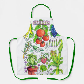 Delantal Jardín Vegetales Apron