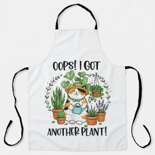 Delantal Jardinería Plantar Gato Ups Me Salió Otra Planta