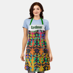 Delantal Jardinero Floral Flor