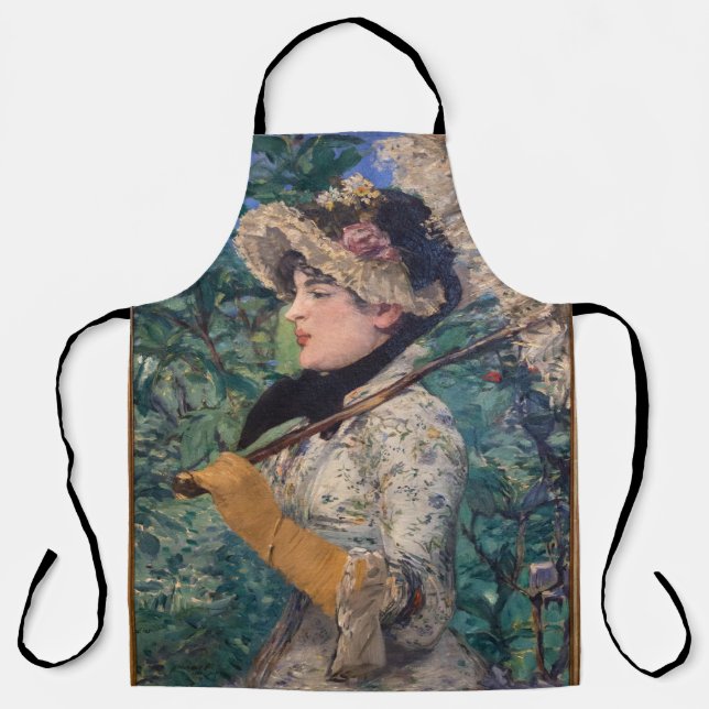 Delantal Jeanne (Primavera) De Édouard Manet (Anverso)