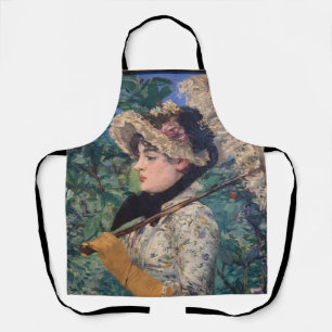 Delantal Jeanne (Primavera) Por Édouard Manet