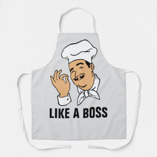DELANTAL JEFE DE JEFE DE PADRE MENOS COCINA APRON