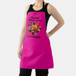 Delantal Jelly Beans Coloridos Jelly Beans Divertidos