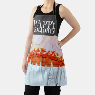 DELANTAL JESSICA ANNE FRANK "WINTER"