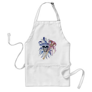 Delantal Jester Skull