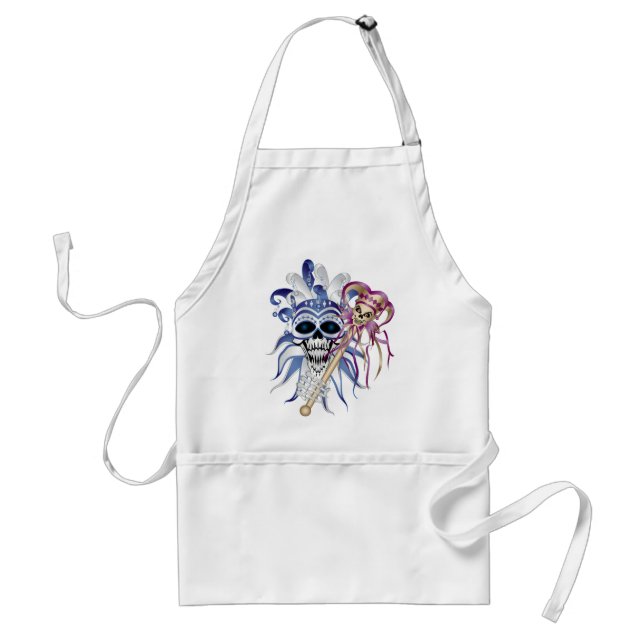 Delantal Jester Skull (Frente)