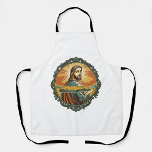 Delantal Jesús Avergonzado Tropezando Superficie Plana Clús