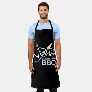 Delantal Jesús Bendice Esta Barbacoa