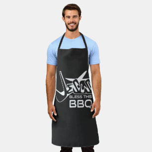 Delantal Jesús Bendice Esta Barbacoa