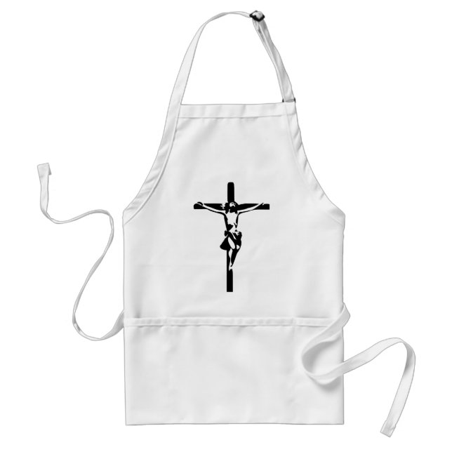 Delantal Jesús - crucifijo (Frente)