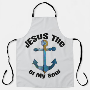 DELANTAL JESÚS EL ANCLADOR DE MI ALMA