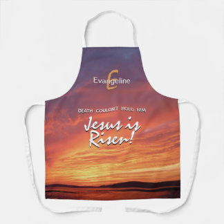 Delantal JESÚS personalizado ES Pascua RISEN
