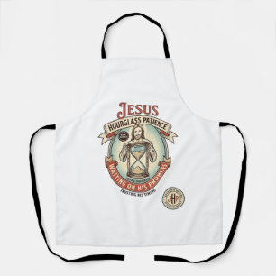 Delantal Jesús Reloj de Arena Paciencia Jesús Reloj de Aren