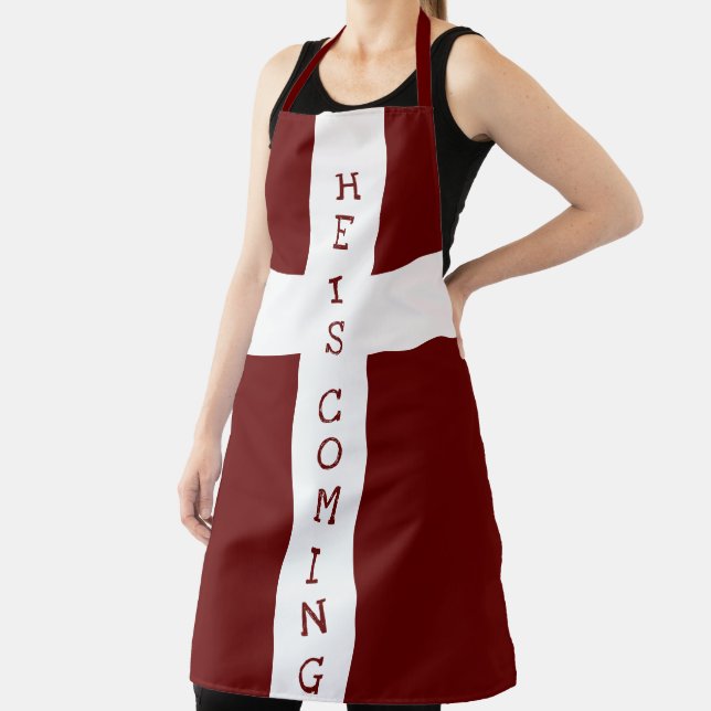 Delantal JESUS se acerca pronto (in situ)