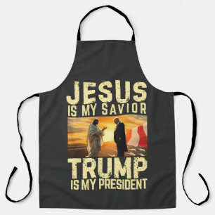 Delantal Jesús Trump - Jesús Es Mi Señor Salvador