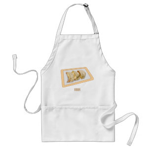 Delantal Jiaozi / ilustracion personalizado chino de bolas 