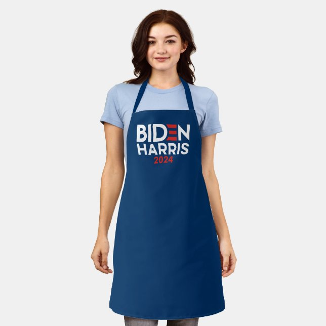 Delantal Joe Biden Kamala Harris 2020 azul rojo blanco (Gastado)