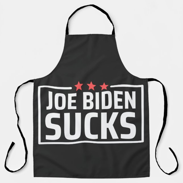 Delantal joe Biden Sucks (Anverso)