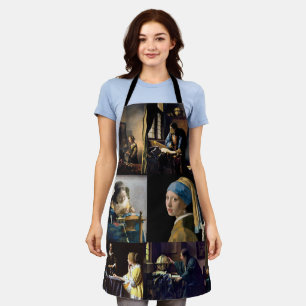 Delantal Johannes Vermeer - Poster de Masterpieces Patchwor