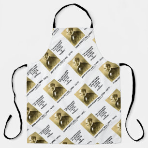 Delantal John Stuart Mill Utilidad De Una Cita De Opinión