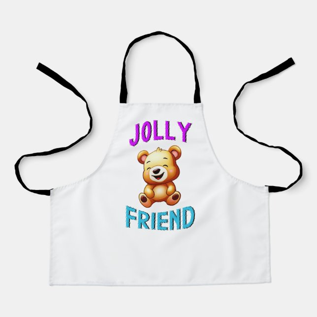 Delantal Jolly Friend Pandas July lleva 30 Teddy Friendship (Anverso)
