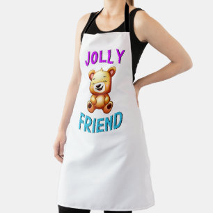 Delantal Jolly Friend Pandas July lleva 30 Teddy Friendship