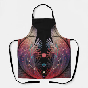 Delantal Jonglage Resumen arte fractal moderno de fantasía