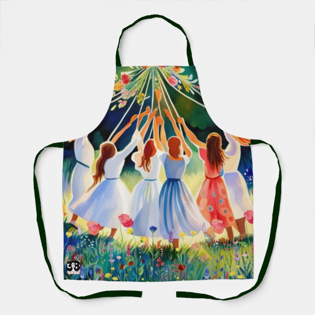 Delantal Joy de verano (Anverso)