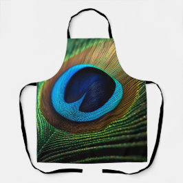 Delantal Joya del pavo real