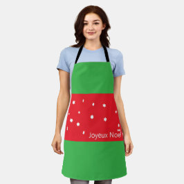 Delantal Joyeux Noel