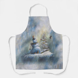 Delantal Joyful Snowman by Jason Street