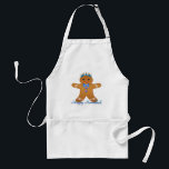 Delantal Judaica Hanukkah Gingerbread Man Menorah<br><div class="desc">Está viendo la colección Lee Hiller Designs of Home and Office Decor, Apparel, Gifts and Collectibles. Los diseños incluyen la fotografía Lee Hiller y la colección de arte digital de medios mixtos. Puedes ver su fotografía de la naturaleza en http://HikeOurPlanet.com/ y seguir su blog de senderismo dentro del Parque Nacional...</div>