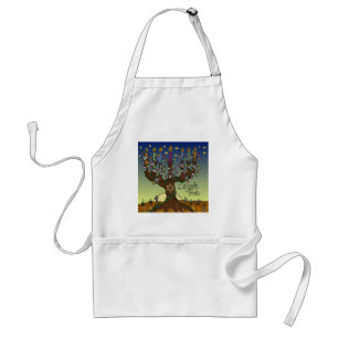 Delantal Judaica L'shanah Tovah Tree Of Life Gifts Apparel