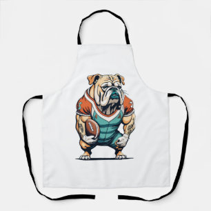 Delantal Jugador de Baloncesto Amante de los Perros
