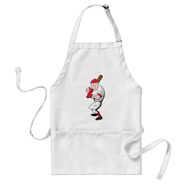 Delantal Jugador de béisbol (Frente)