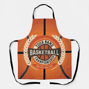 Delantal Jugador de equipo de baloncesto personalizado atle