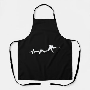 Delantal Jugador de hockey Hearbeat Hockey sobre hielo
