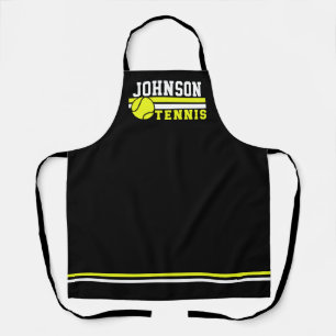 Delantal Jugador de tenis NOMBRE Ball Game Court Personaliz