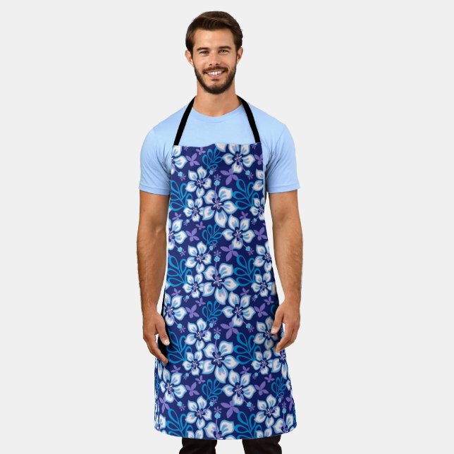 DELANTAL JUNGLE SURF (COMBO AZUL) (Gastado)