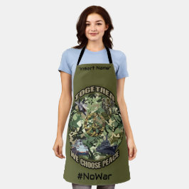 Delantal Juntos elegimos la paz