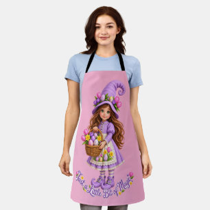 Delantal Just A Little Bit Of Magic Cute Whimsical Witch Gi