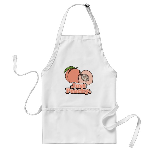 Delantal Just Peachy Peach (Frente)