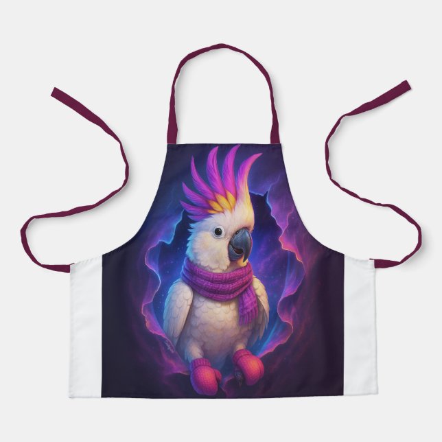 Delantal Kaketoe Kookschort – Vrolijk in de Keuken (Anverso)