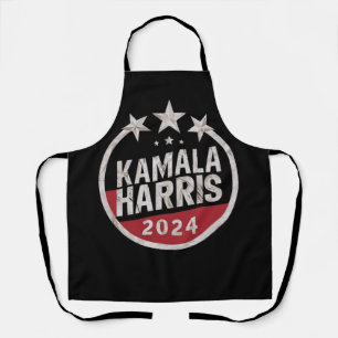 Delantal Kamala Harris 2024 Para Presidente Retro Elección