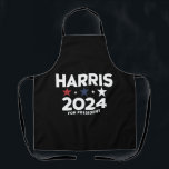 Delantal Kamala Harris 2024 por campaña electoral presidenc<br><div class="desc">Kamala Harris 2024 por campaña electoral presidencial</div>